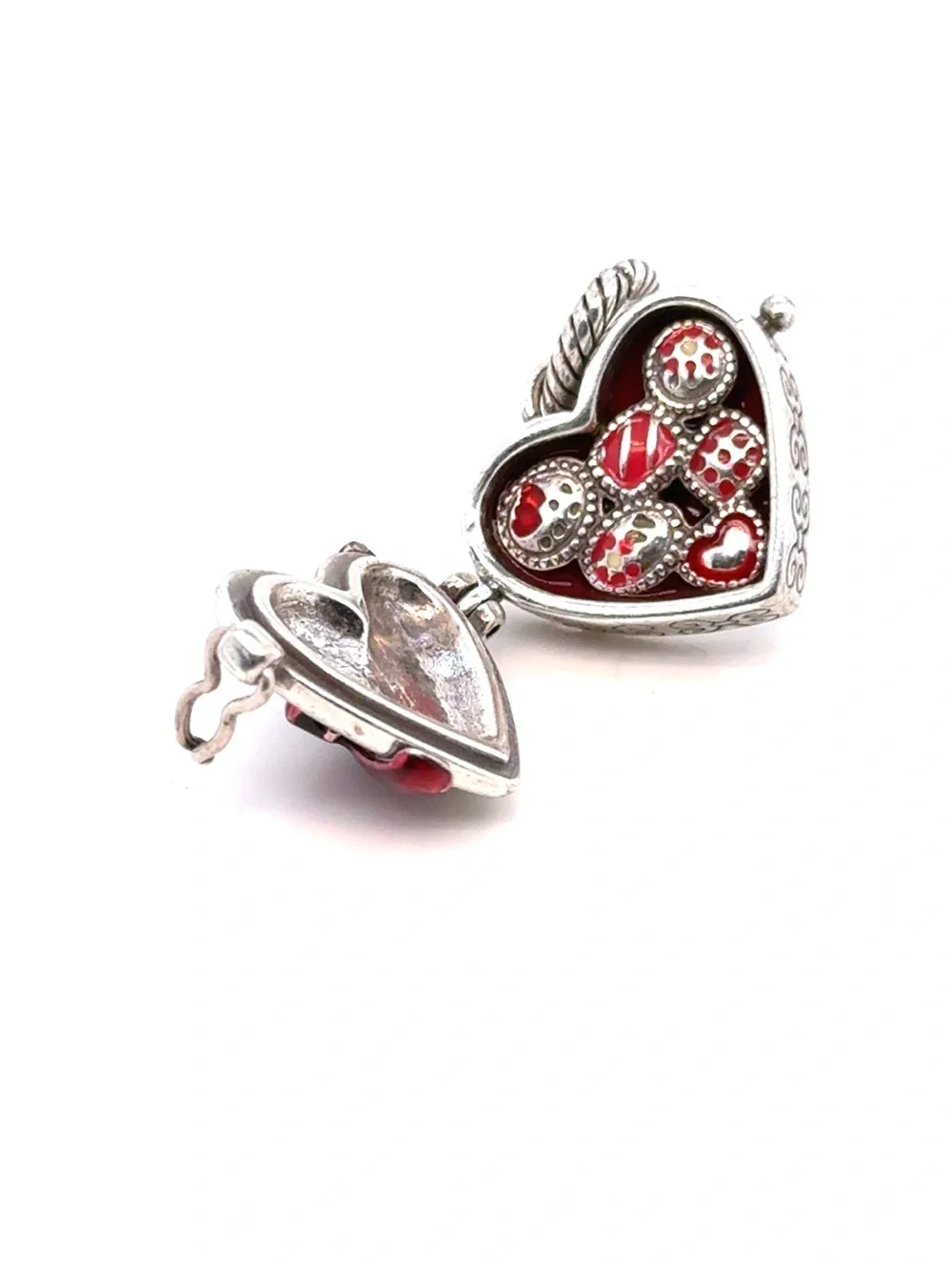 Brighton‎ Box Of Chocolates Heart Charm